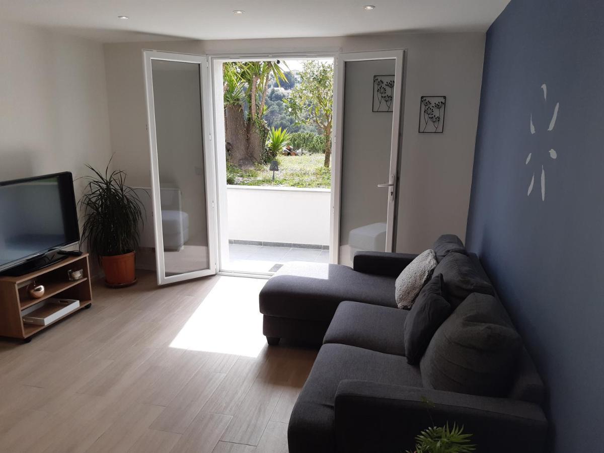 Appartement 3 Pieces Dans Villa Individuelle Falicon 외부 사진